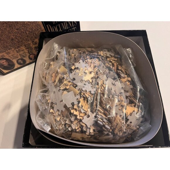 750-Piece Jigsaw Puzzle Historic Documents Declaration of Independence 18"x 24" - Picture 7 of 7